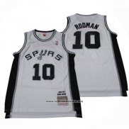 Camiseta San Antonio Spurs Dennis Rodman #10 Mitchell & Ness 1983-84 Blanco